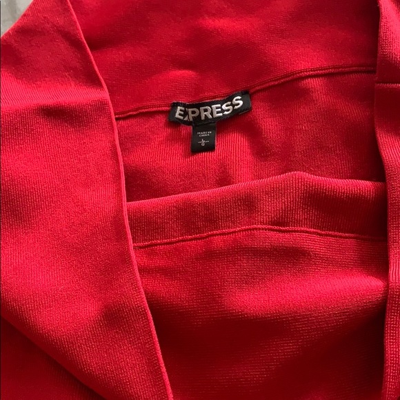 Red and Purple Sweater Skirt - Picture 4 of 4